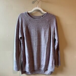 Lou & Grey light purple alpaca wool blend pullover sweater small